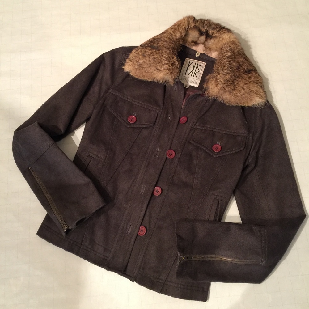 Brown Structured Jacket - image 1